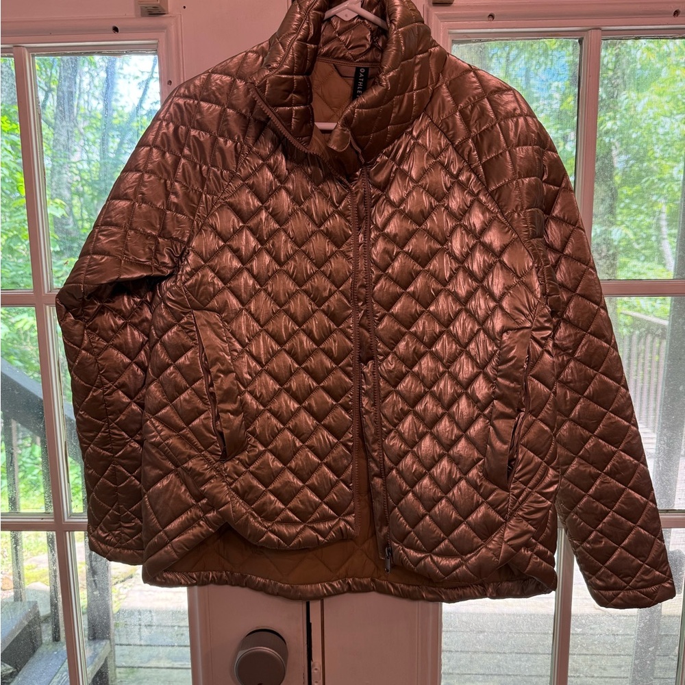 Athleta whisper feather down jacket